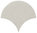 Wandfliese Equipe Scale Fan Light Grey glänzend 10,6x12 cm