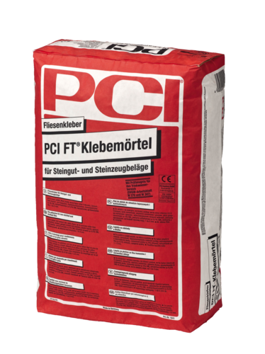 PCI Marken Klebemörtel FT Grau C2T - 25 kg Sack