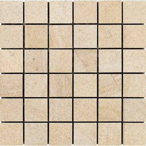 Mosaiktafel Alfalux Stoneprints beige 30x30 cm rektifiziert