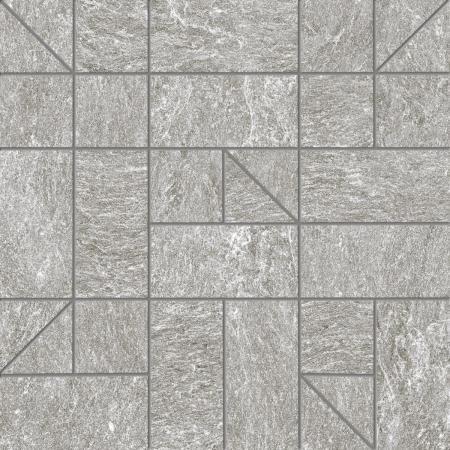 Mosaikmatte Agrob Buchtal Timeless Pebble Grey 30x30 cm
