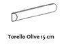 Bordüre Equipe Torello Olive glänzend 2x15 cm