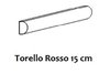Bordüre Equipe Torello Rosso glänzend 2x15 cm