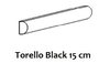 Bordüre Equipe Torello Black glänzend 2x15 cm