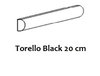 Bordüre Equipe Torello Black glänzend 2x20 cm
