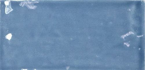 Wandfliese Equipe Masia Blue glänzend 7,5x15 cm