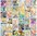 Mosaiktafel Homestile Pop Art Quadrat Mix Pop 29,1x29,1 cm