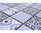 Mosaiktafel Homestile Retro Quadrat Classico blau 29,7x29,7 cm
