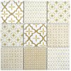 Mosaiktafel Homestile Retro Quadrat Pronto warm beige 29,8x29,8 cm