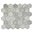 Mosaiktafel Homestile Hexagon Curio Granit Grau 32,5x28,1 cm