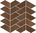 Mosaikmatte ABK Interno 9 Versus Rust naturale 29x30 cm rektifiziert