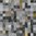 Bodenfliese Arcana Stracciatella Granella Grafito 20x20 cm rektifiziert