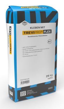 Trevi Marken Flexkleber Pro Flex C2TES1 grau - 25 kg Sack
