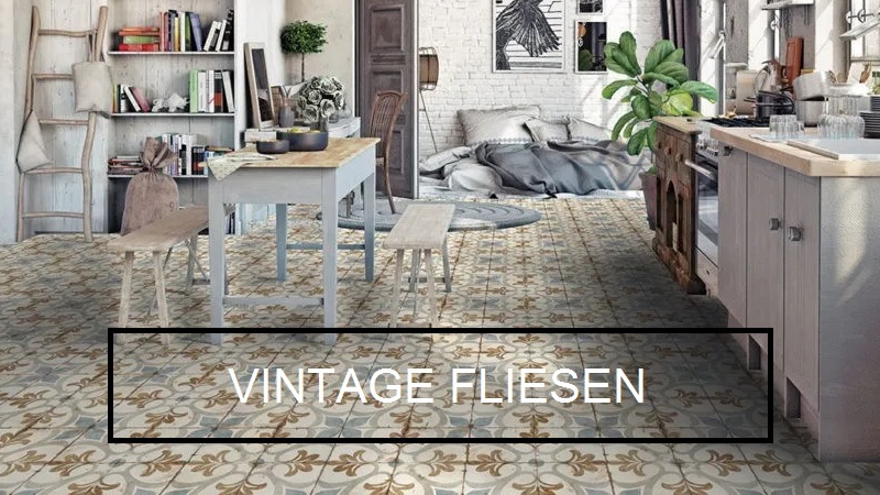 Vintage & Landhaus Fliesen - Fliesenoutlet-shop24.de